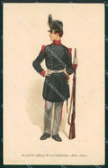 Militari Allievo Accademia Artiglieria Genio cartolina MT9233 – fronte