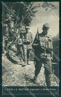 Militari Filzi Battisti Monte Corno WWI Foto cartolina MT9267 – fronte