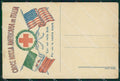 Croce Rossa Americana in Italia PIEGA cartolina MT9278 – fronte