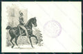 Militari Reggimento Nizza Cavalleria Comando Turati cartolina MT9285 – fronte