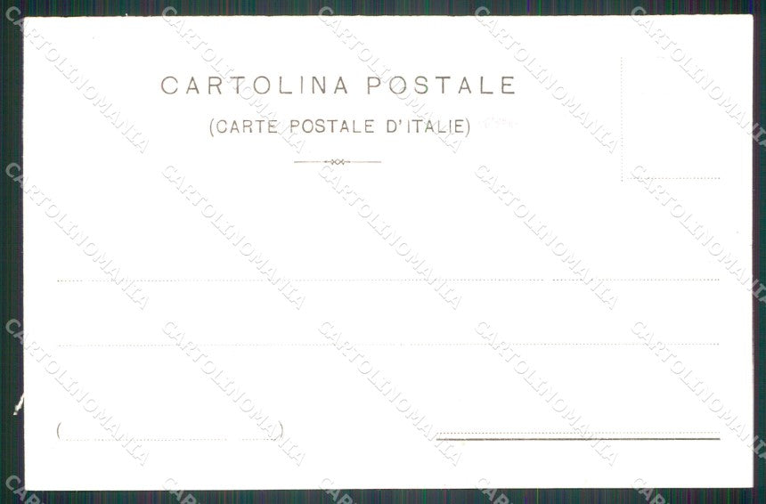 Militari Reggimento Nizza Cavalleria Comando Porta Stendardo cartolina MT9290 – retro