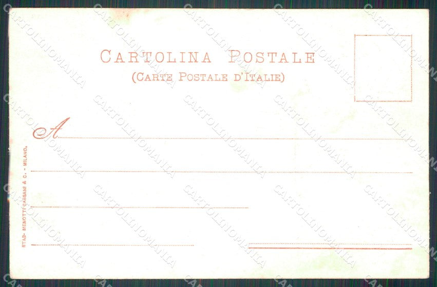 Militari Reggimento Genova Cavalleria Dragoni del Re cartolina MT9305 – retro