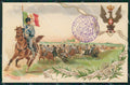 Militari 19 Reggimento Cavalleggeri Guide Monzambano cartolina MT9333 – fronte