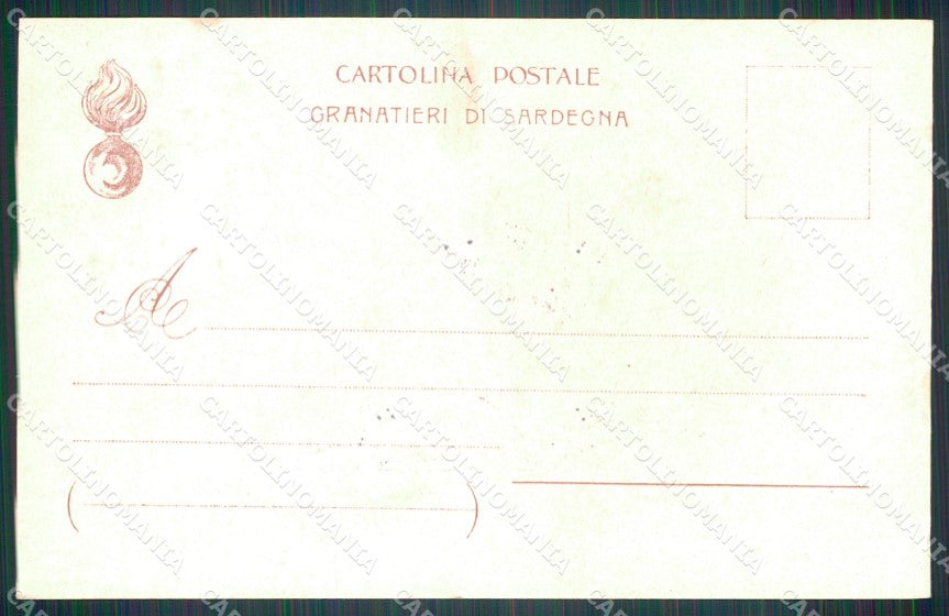 Militari Festa Dei Granatieri di Sardegna Museo Storico cartolina MT9373 – retro
