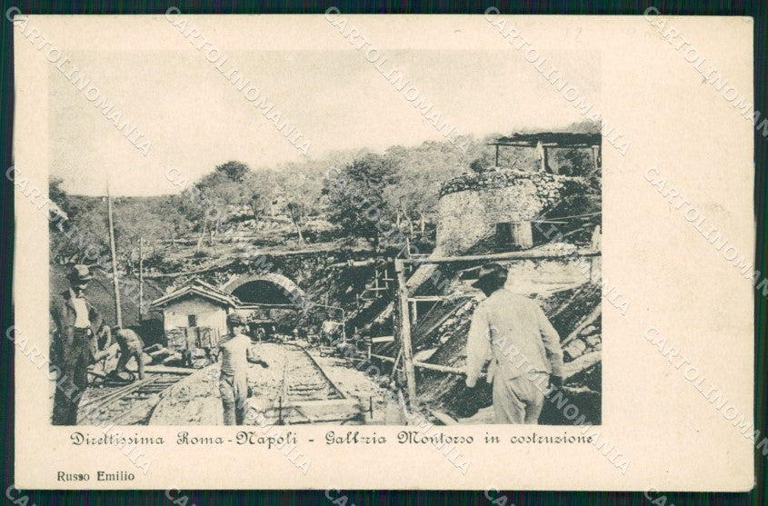 Latina Priverno Monte San Biagio Ferrovia Roma Napoli Montorso cartolina MT9817 – fronte