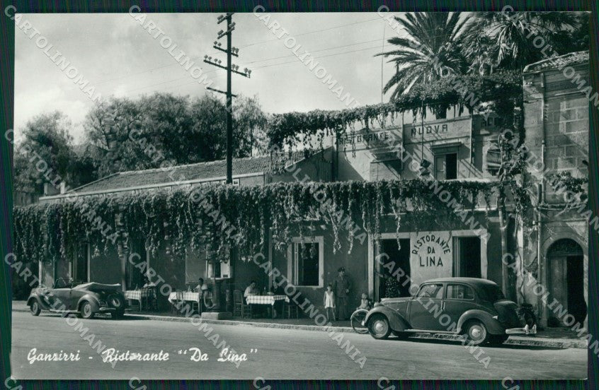 Messina Ganzirri Ristorante da Lina Auto Foto cartolina MT9820 – fronte