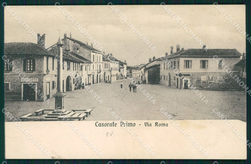 Pavia Casorate Primo Via Roma cartolina MT9823 – fronte