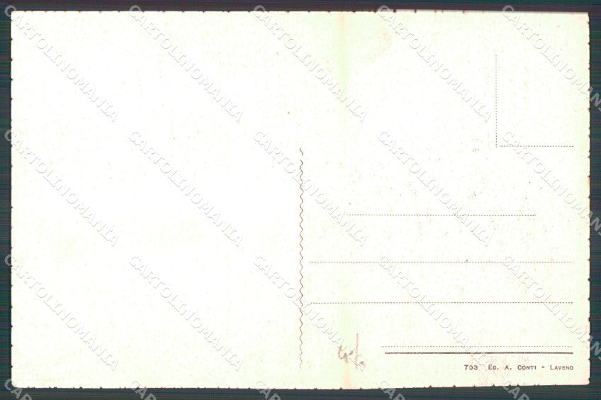 Verbania Cannero Albergo Lago Maggiore cartolina MT9827 – retro