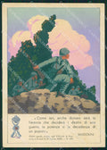 Militari Fascismo Fanteria Mussolini Roma 1925 Pochoire cartolina MT9895 – fronte