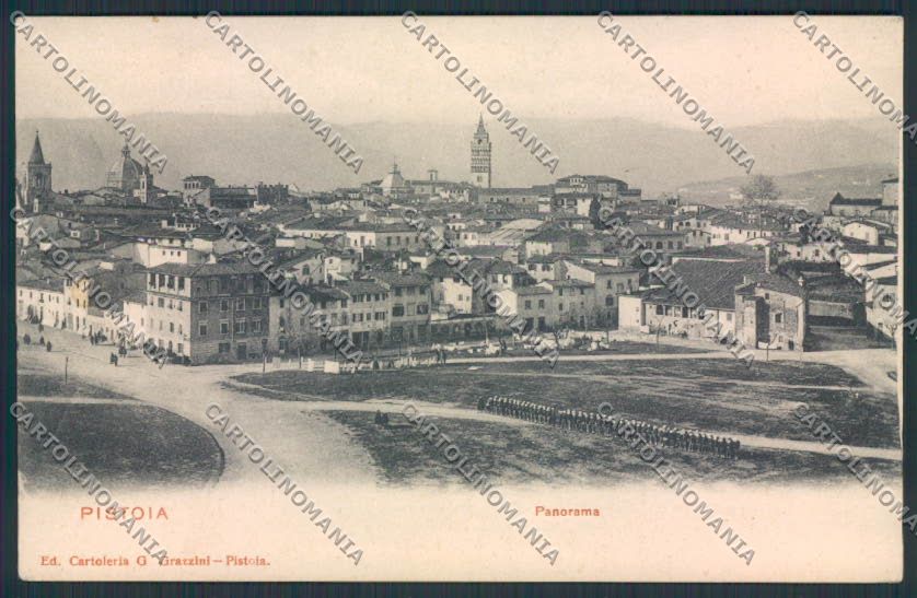 Pistoia cartolina MV0006 – fronte