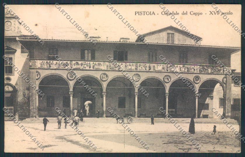 Pistoia PIEGHINA cartolina MV0008 – fronte