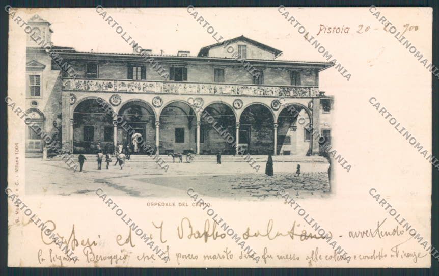 Pistoia cartolina MV0013 – fronte