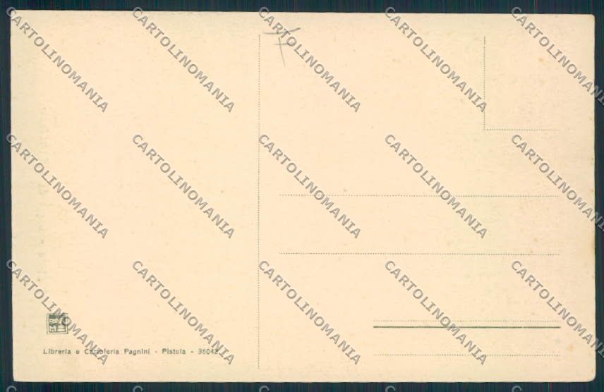 Pistoia cartolina MV0015 – retro