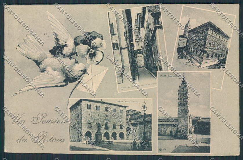 Pistoia cartolina MV0036 – fronte