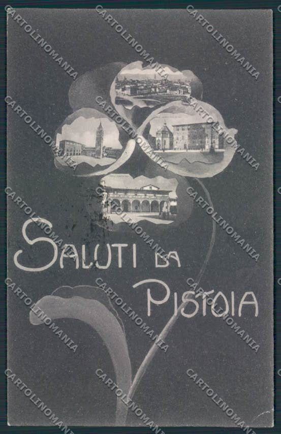 Pistoia Saluti da cartolina MV0038 – fronte