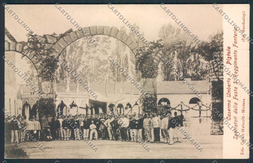 Pistoia Caserma Militari cartolina MV0045 – fronte