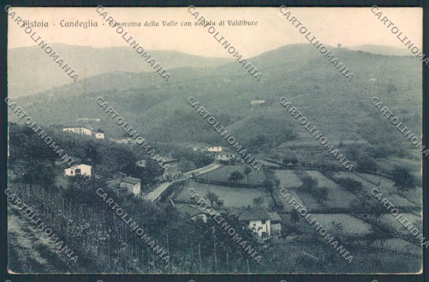 Pistoia Candeglia STRAPPINO cartolina MV0058 – fronte