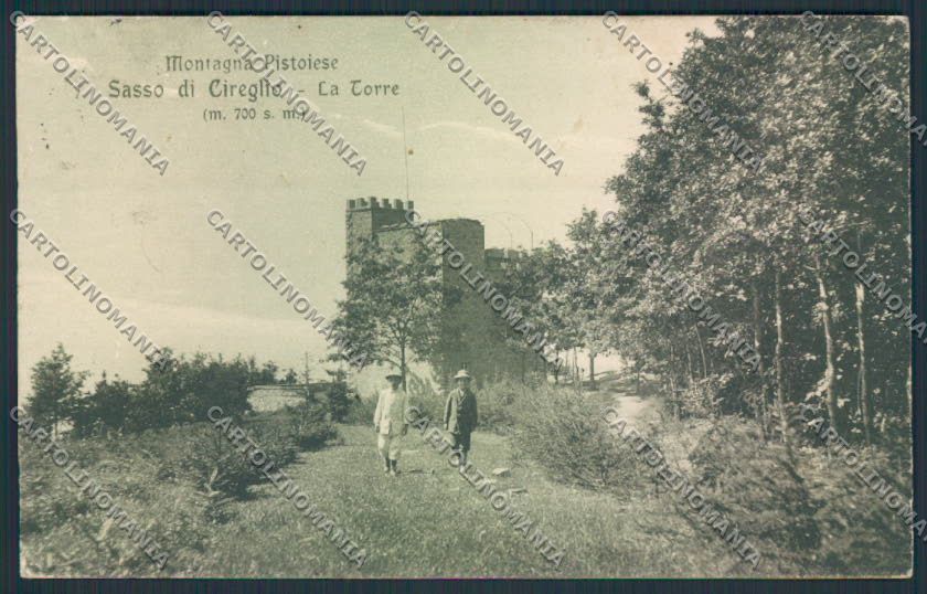 Pistoia Sasso di Cireglio PIEGHINE cartolina MV0059 – fronte