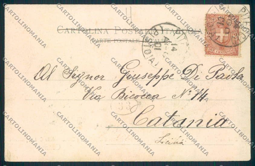 Pistoia La Collina cartolina MV0062 – retro