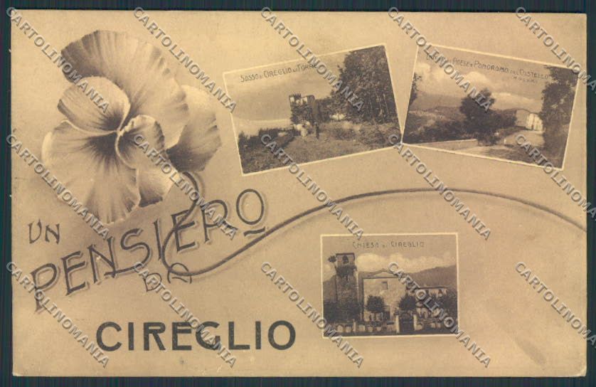 Pistoia Cireglio cartolina MV0067 – fronte
