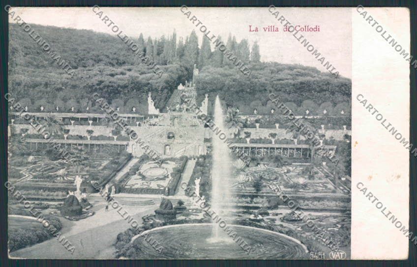 Pistoia Collodi cartolina MV0078 – fronte