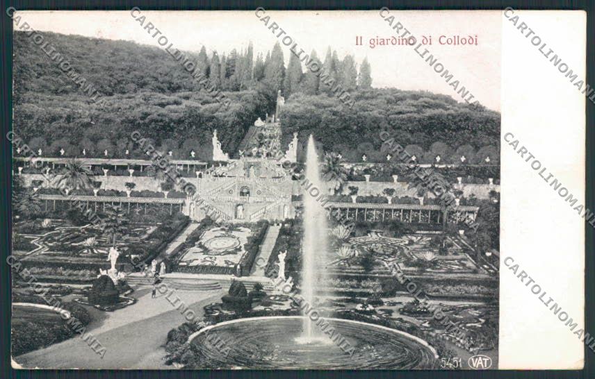 Pistoia Collodi cartolina MV0079 – fronte