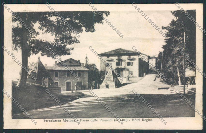 Pistoia Abetone Serrabassa cartolina MV0097 – fronte