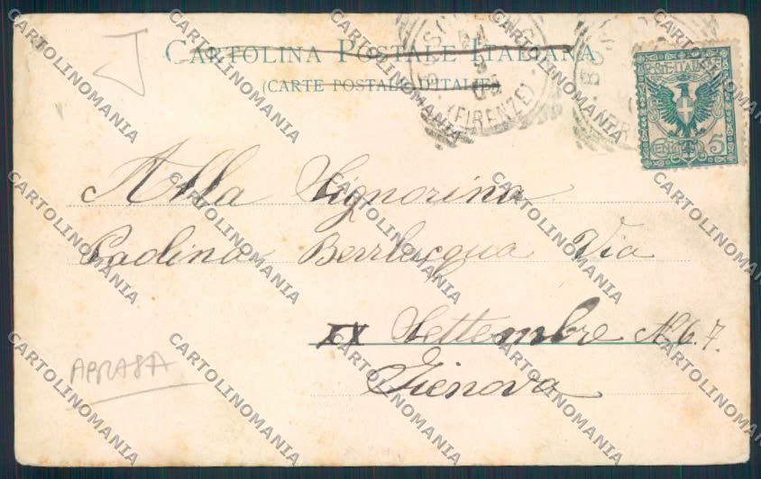 Modena Cimone Fanano ABRASA cartolina MV0113 – retro