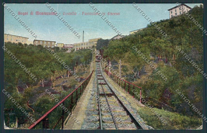 Pistoia Montecatini Funicolare cartolina MV0167 – fronte