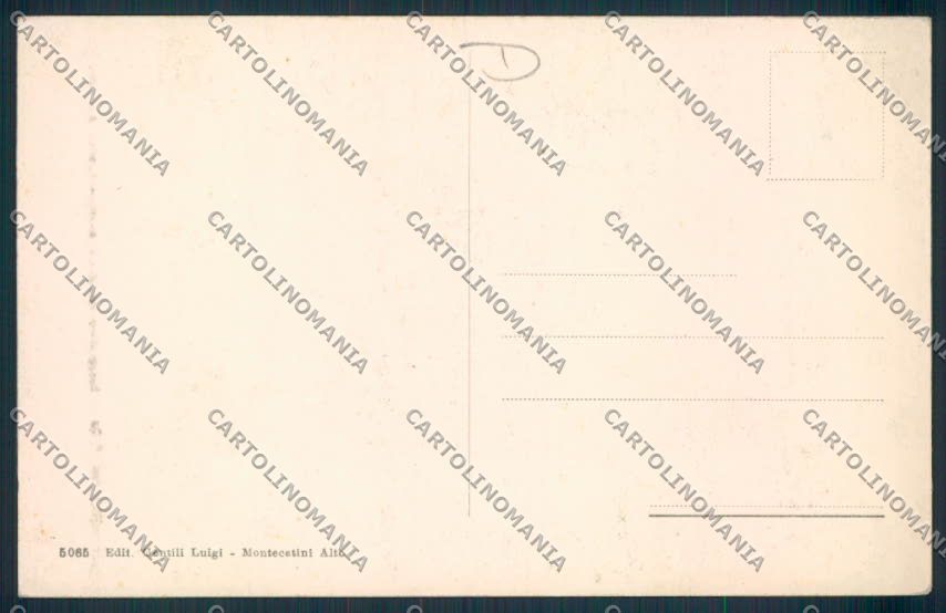 Pistoia Montecatini cartolina MV0170 – retro