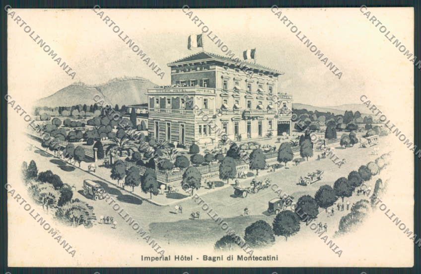 Pistoia Montecatini cartolina MV0172 – fronte