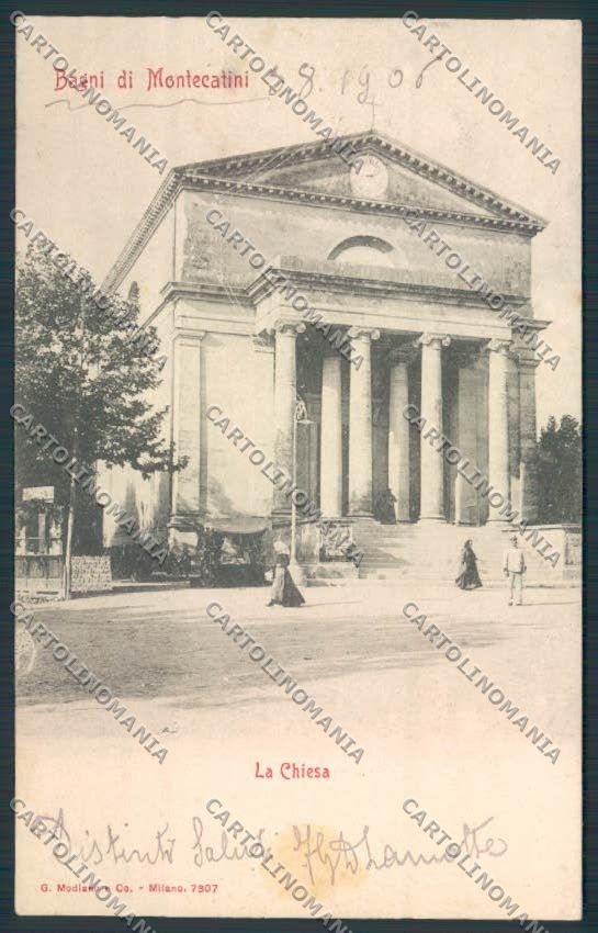 Pistoia Montecatini cartolina MV0178 – fronte