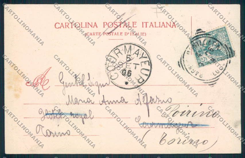 Pistoia Montecatini cartolina MV0178 – retro