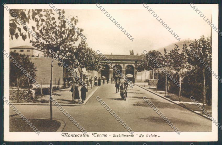 Pistoia Montecatini cartolina MV0179 – fronte
