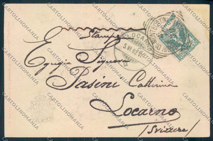 Pistoia Montecatini cartolina MV0181 – retro