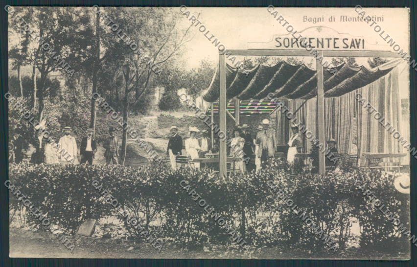 Pistoia Montecatini cartolina MV0183 – fronte