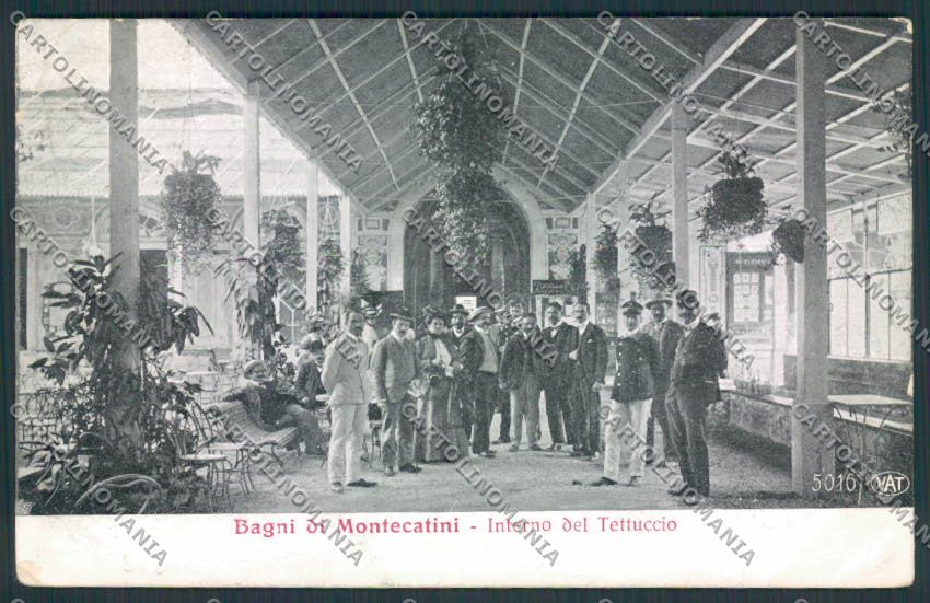 Pistoia Montecatini cartolina MV0186 – fronte