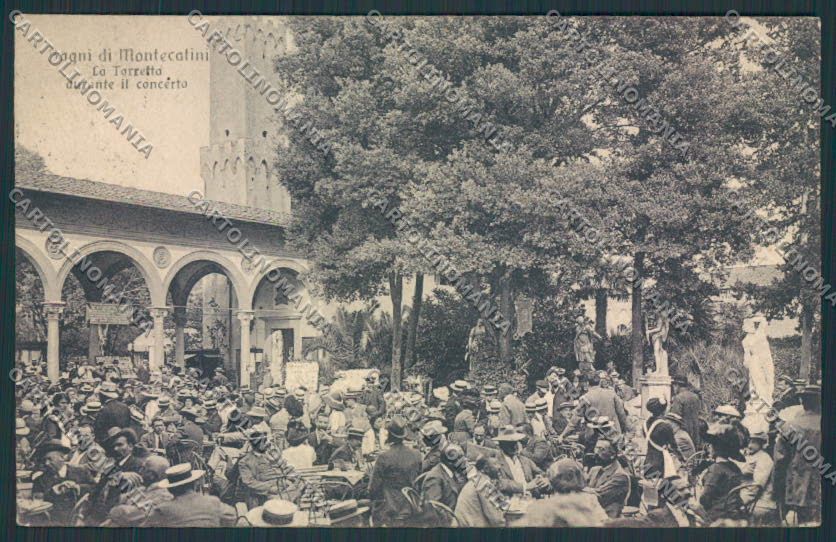 Pistoia Montecatini cartolina MV0192 – fronte