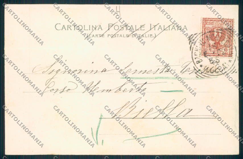 Pistoia Montecatini cartolina MV0195 – retro