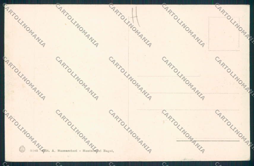 Pistoia Montecatini cartolina MV0198 – retro