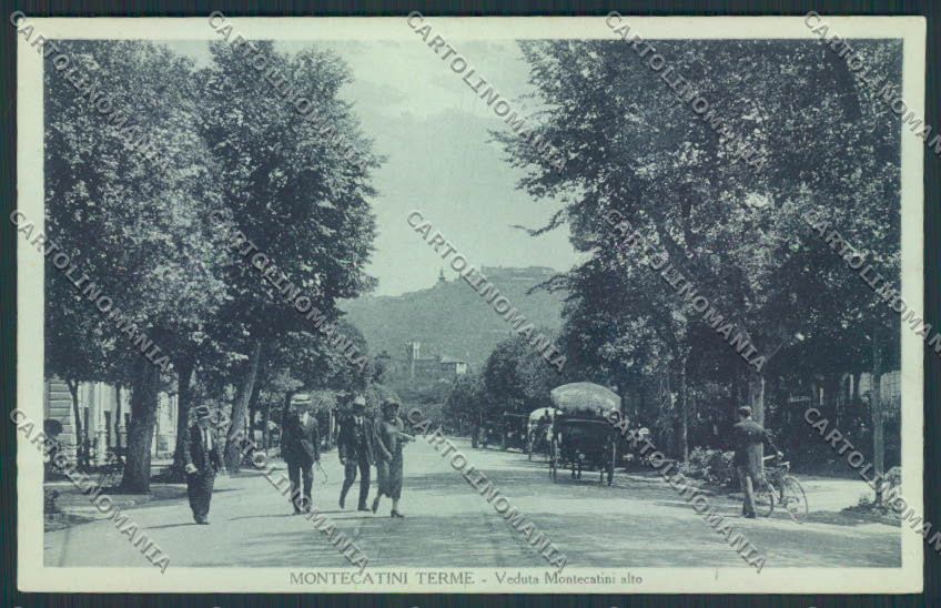 Pistoia Montecatini cartolina MV0202 – fronte