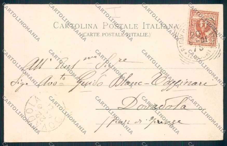 Pistoia Montecatini cartolina MV0204 – retro
