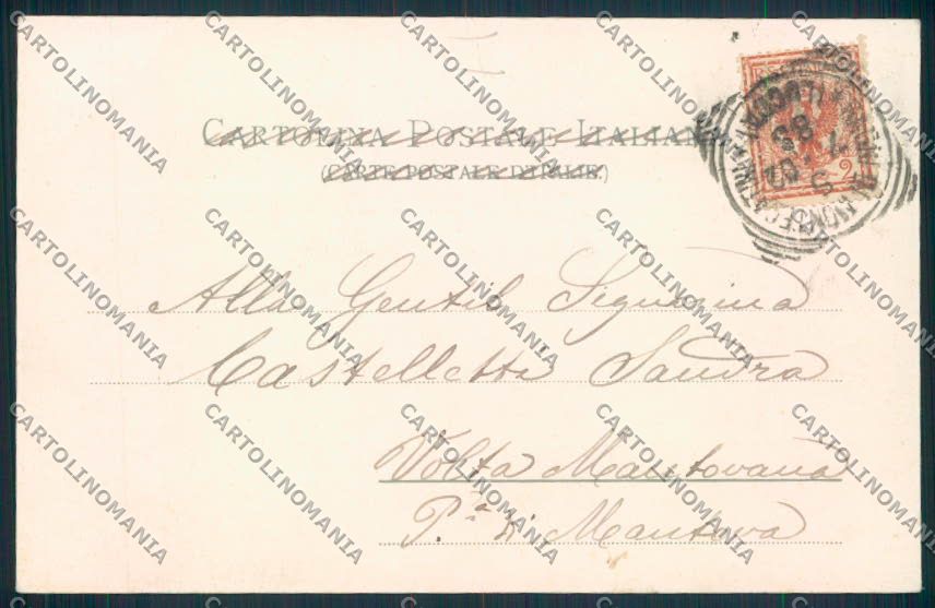 Pistoia Montecatini cartolina MV0207 – retro