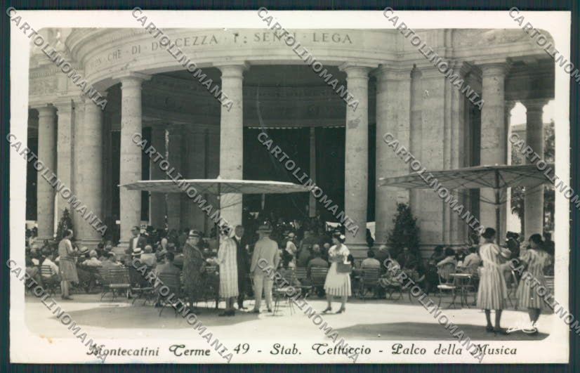 Pistoia Montecatini Foto cartolina MV0209 – fronte