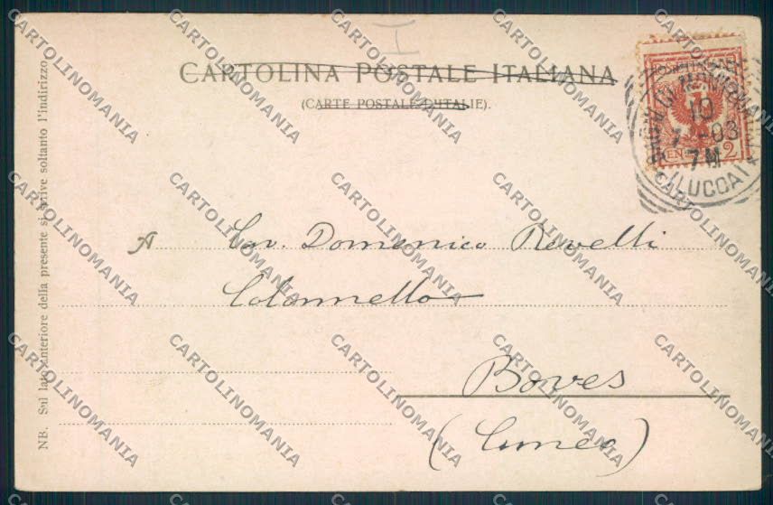 Pistoia Montecatini cartolina MV0210 – retro