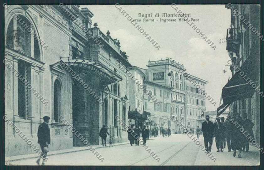 Pistoia Montecatini cartolina MV0212 – fronte