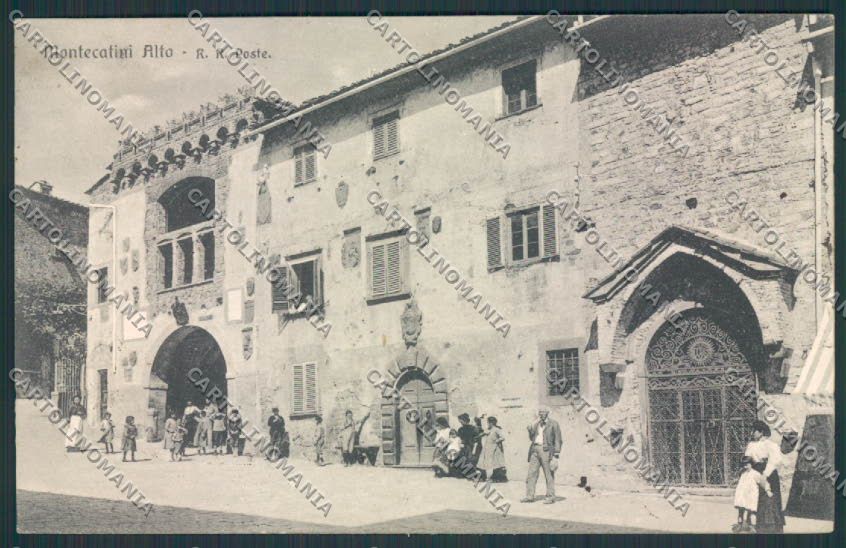 Pistoia Montecatini Poste cartolina MV0214 – fronte
