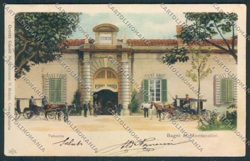 Pistoia Montecatini cartolina MV0220 – fronte