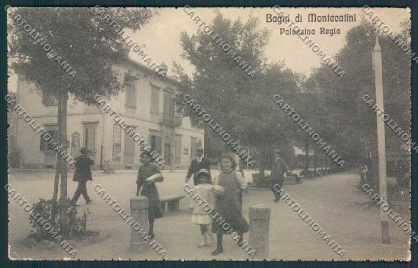 Pistoia Montecatini cartolina MV0222 – fronte