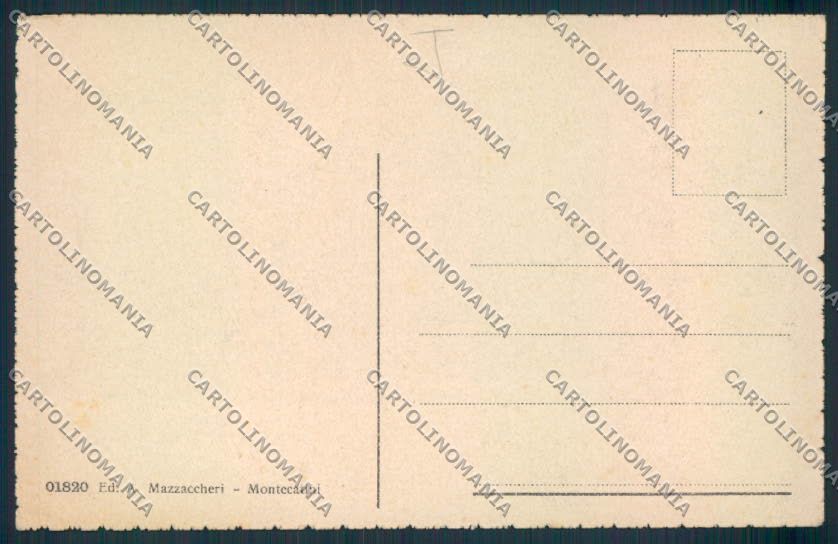 Pistoia Montecatini cartolina MV0222 – retro